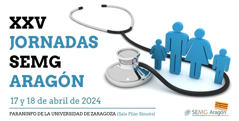 XXV Jornadas SEMG Aragón. 17 y 18 de abril 2024 